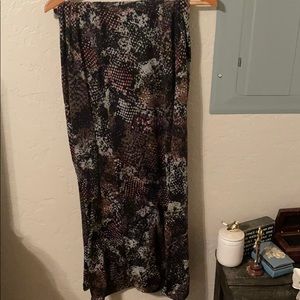 Winter maxi skirt